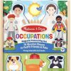 Imaginative Play Melissa & Doug | Melissa & Doug - Occupations Magnetic Dress-Up Play Set