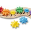 Baby, Toddler & Preschool Toys Melissa & Doug | Melissa & Doug - Rainbow Caterpillar Gear Toy