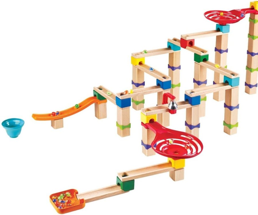 New Products Hape | Hape - Tricks & Twists Marble Track 129Pc