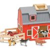 Imaginative Play Melissa & Doug | Melissa & Doug - Fold And Go Barn