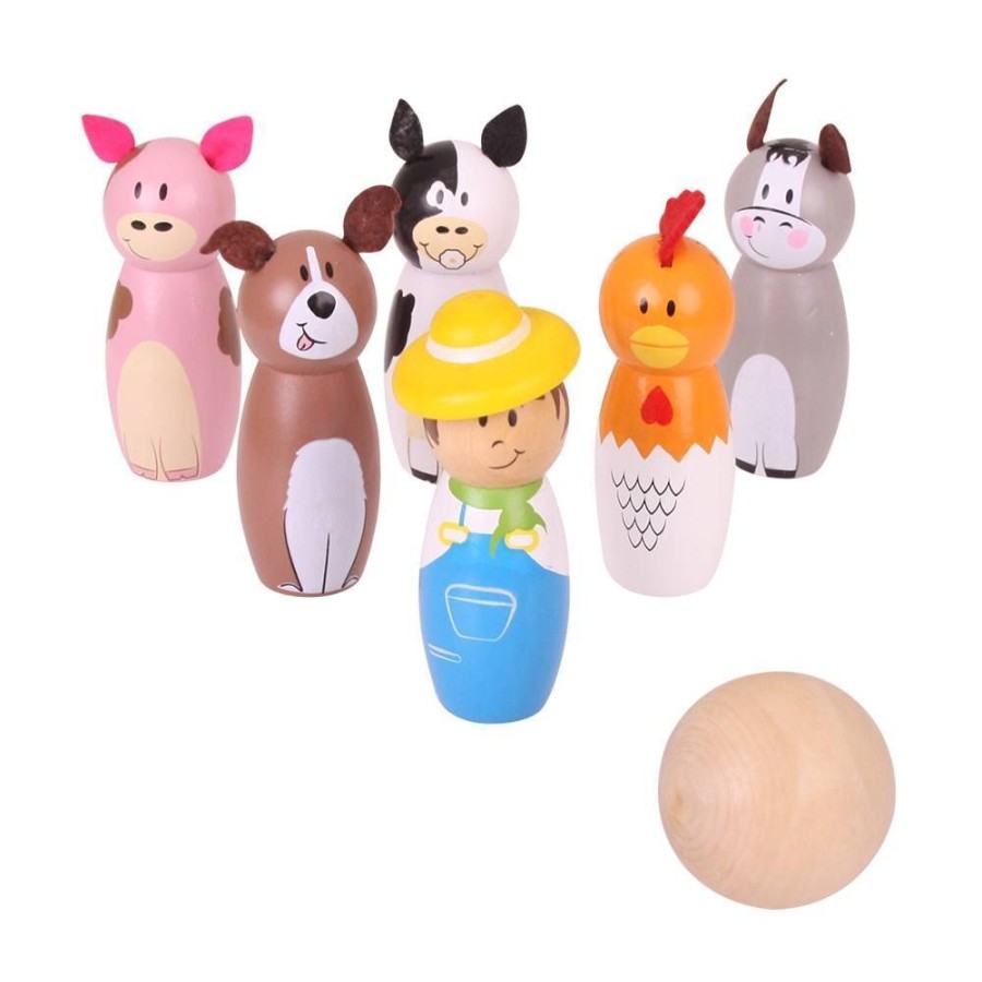 New Products Bigjigs Toys | Bigjigs - Farm Skittles