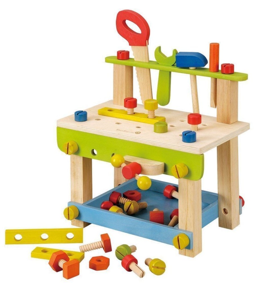 Imaginative Play EverEarth | Everearth - Work Bench With Tools