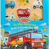 Baby, Toddler & Preschool Toys Melissa & Doug | Melissa & Doug - Book & Puzzle Play Set - To The Rescue