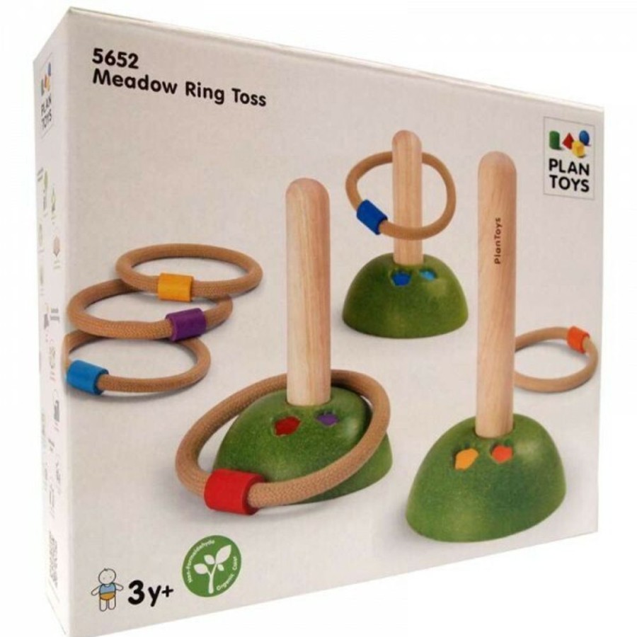 Games PlanToys | Plantoys - Meadow Ring Toss