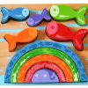 Puzzles Kiddie Connect | Kiddie Connect - Rainbow Fish Puzzle