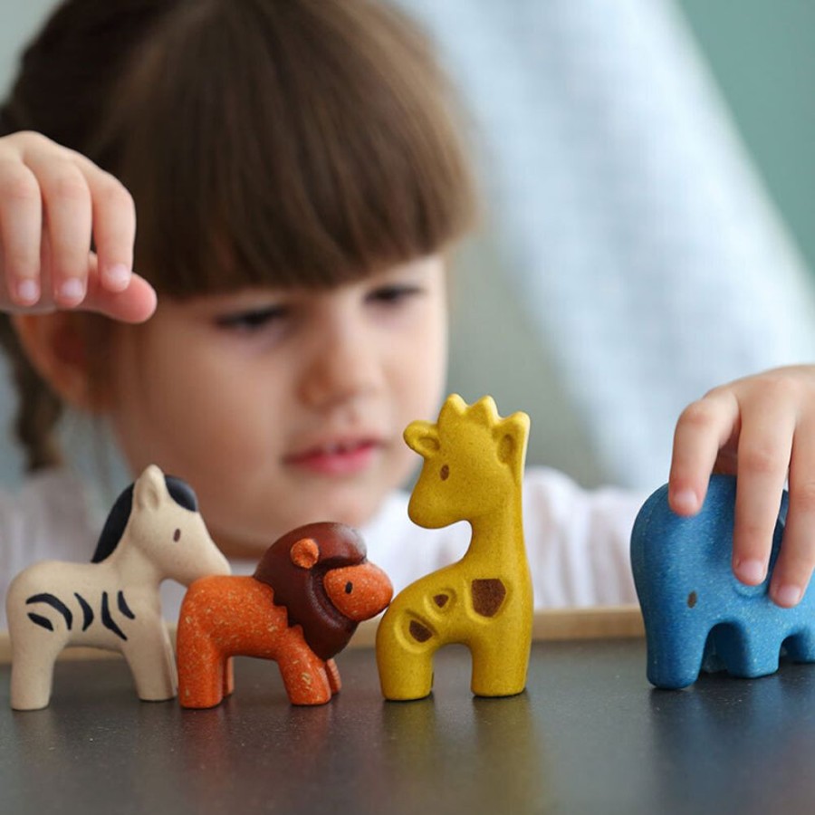 New Products PlanToys | Plantoys - Wild Animals Set