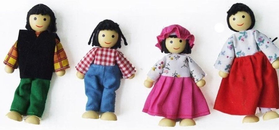 Dolls And Accessories Fun Factory | Fun Factory - Doll Family Asian