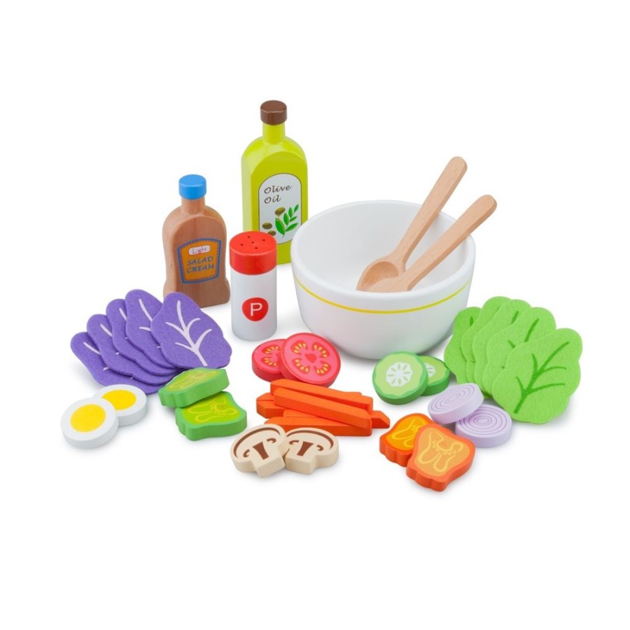 Imaginative Play New Classic Toys | New Classic Toys - Salad Set