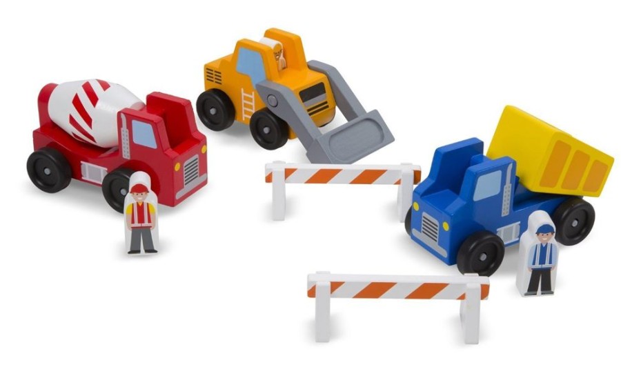 Cars, Trains & Vehicles Melissa & Doug | Melissa & Doug - Construction Vehicle Set