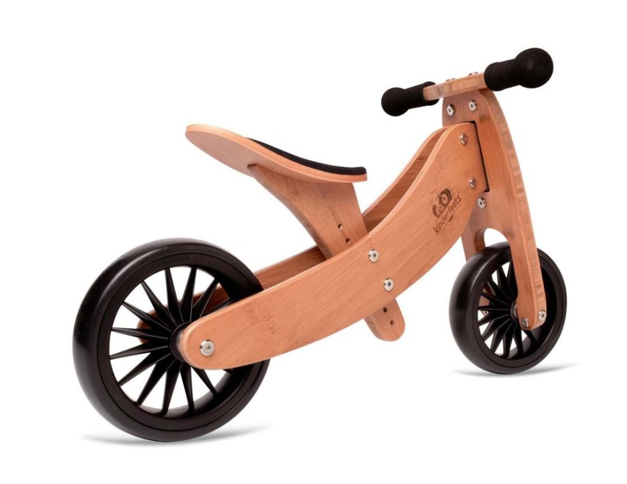 Ride-On Toys Kinderfeets | Kinderfeets - Tiny Tot Trike Plus - Bamboo